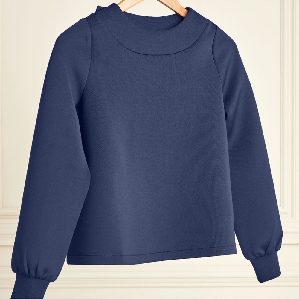 Stella & Dot | Sweatshirt | Crush It Bow Sweatshirt - Picture 6 of 7